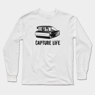 Capture Life With This Old Style Instant Camera Long Sleeve T-Shirt